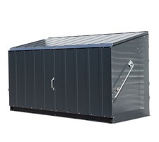 Gartenbox Gerätebox Aufbewahrungsbox Metall Fahrradgarage Trimetals B-Ware