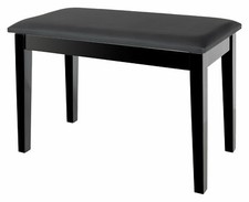 Hocker klavierbank schwarz - klavierbank,