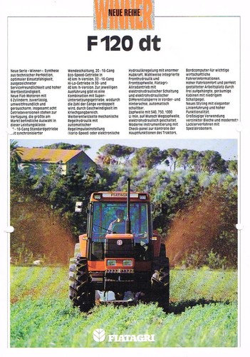 Fiatagri 120 orig - dt,,