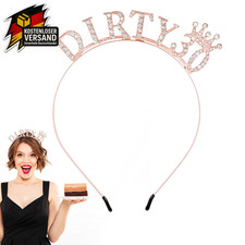 30 Geburtstag Krone Schärpe