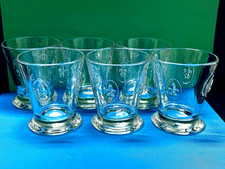 Set 6 Fleur-de-Lys Water Wine