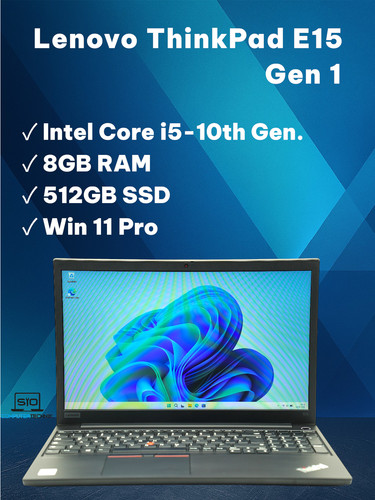 Lenovo thinkpad e15 - gen1, intel