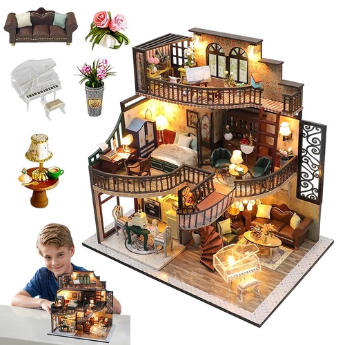 Diy holzpuzzle wohnzimmer - 3d,
