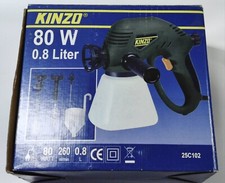 Kinzo Elektrische Spritzpistole 80 Watt Elektro-Farb-spritz-Pistole