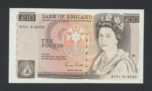 Bank england 10 schein - £10,