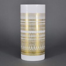 Rosenthal Vase Tischvase Hans Theo Baumann Gold Porzellan porcelain