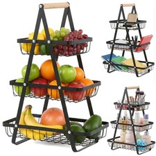 Obstkorb Gemüsekorb 3 Ebenen