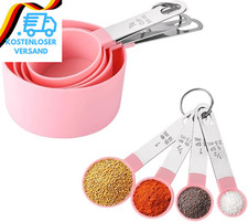 8 Stück Messlöffel Set, Cup