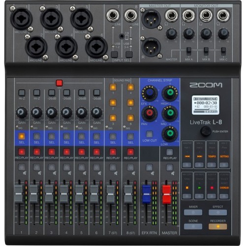 Zoom livetrak neu - zoom, l-8