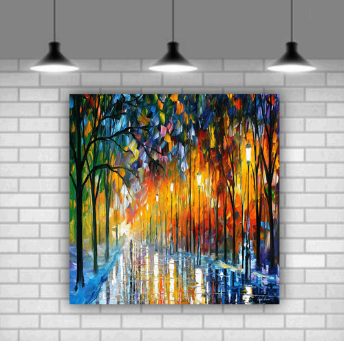 Herbst park leonid afremov - herbst,