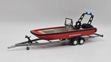 Mehrzweckboot Lehmar 72 + *Feuerwehr*(D) + Wiking 009549 + EVP + 1:87(H0)