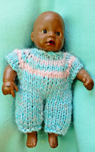 Puppenanzug teddy overall - puppenanzug,