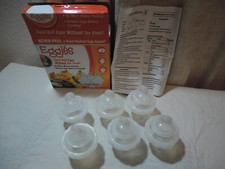 Eggies Eierkocher Eier kochen ohne Schale, 6 Stck im Originalkarton m. Anleitung