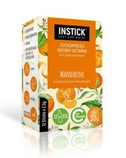 INSTICK Getränkepulver Mandarine 12-er Packung (für 12 x 0,5 L)