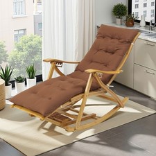 Gartenliege Bambus Relaxliege