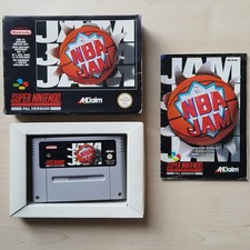 SNES NBA Jam in OVP Anleitung Super Nintendo PAL Spiel Boxed Game
