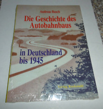 Die Geschichte des Autobahnbaus in Deutschland bis 1945 Reichsautobahn Rockstroh