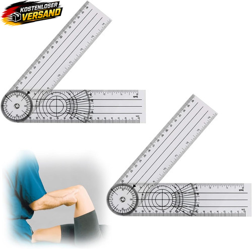 Winkelmesser goniometer 2er - winkelmesser,
