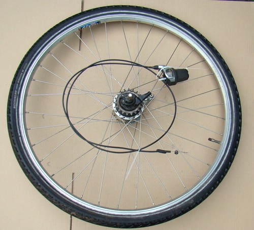 Laufrad shimano zoll alu - shimano, 28