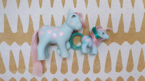 Set 80er little pony - my,