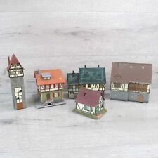 FALLER etc - H0 - 5 tlg. Fachwerkhaus-Konvolut - #AF2897