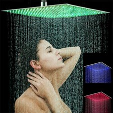 Led duschkopf 40x40cm - led,