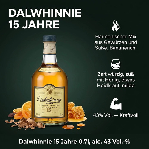 Dalwhinnie jahre alc - 0,7l,,