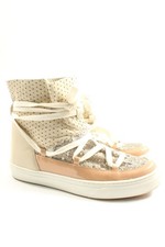 IKKII High Top Sneaker Damen Sneaker Gr. DE 40 nude-creme-silberfarben