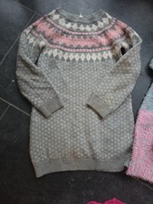 Primark & pepperts Bekleidungpaket  Strickkleid 122 Strickpullover Norway Muster