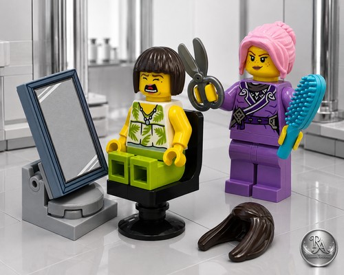 Lego minifiguren friseur - minifiguren,