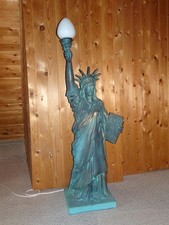 Stehlampe,  Liberty  Figur, Freiheitsstatue New York, Dekofigur, Lampe