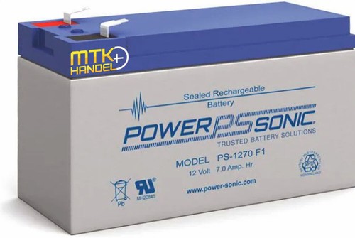 Powersonic ps1270 12v - 12v, 7ah