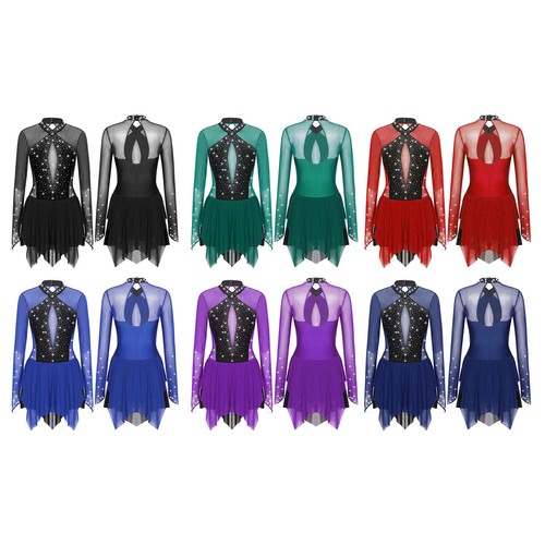 Damen balettkleider mesh - damen,