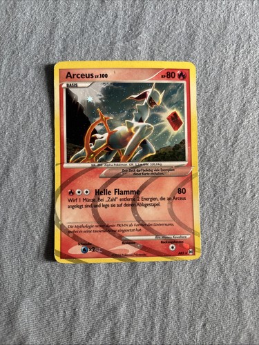 Pokémon arceus holo ar3 - x,