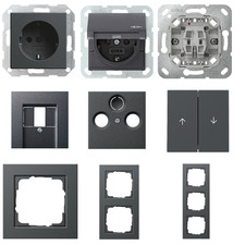 GIRA E2 System 55 Anthrazit