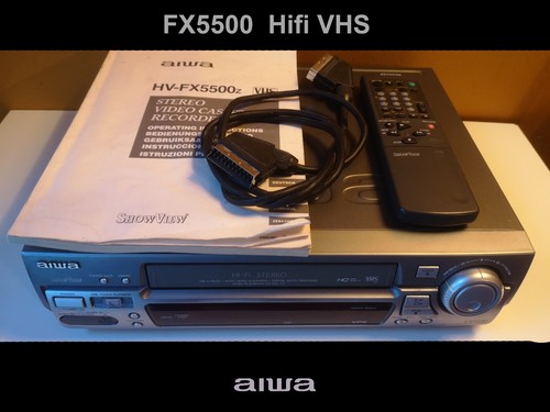 Aiwa fx5000 hifi - fx5000, vhs