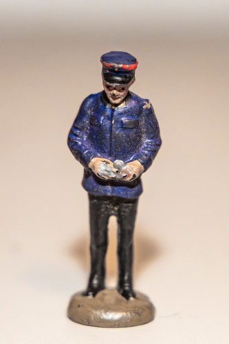 Alte elastolin eisenbahnfigur - ,