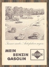Gasolin - Reklame Werbeanzeige