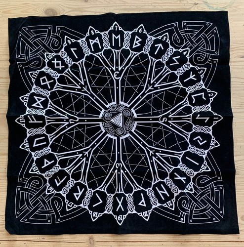 Tischtuch runen wandtattoo - tischtuch,