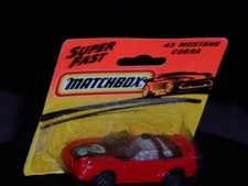 Matchbox  Ford Mustang Cobra