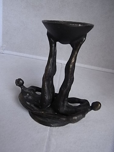Alte bronze figur - alte,