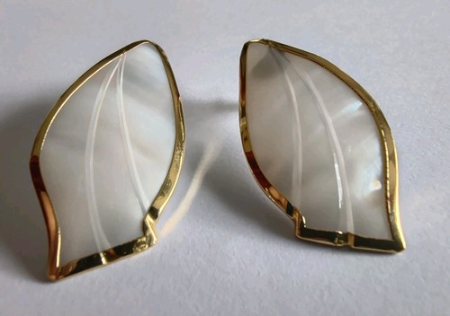 Ohrstecker vintage blatt - ohrstecker,