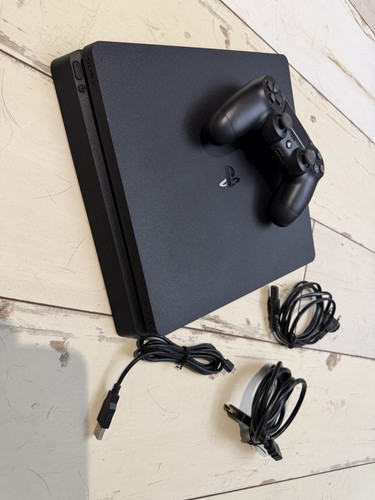 Sony playstation slim 500gb - playstation, 4