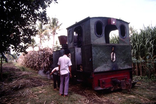 Dia feldbahn indonesien - dia,