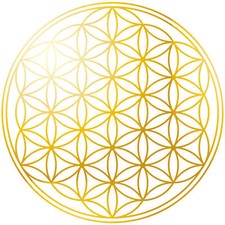 Blume des Lebens Aufkleber 50