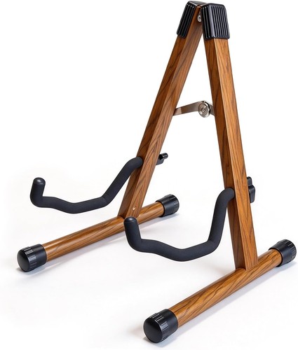 Gitarrenständer holz klappbar - gitarrenständer,