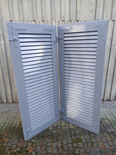 Doppelter fensterladen holz - fensterladen,