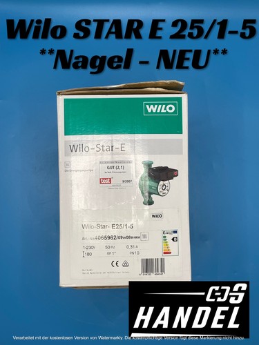 Wilo star e25 180mm - wilo,