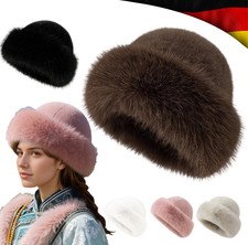 Damen Pelzmütze Kunstfell