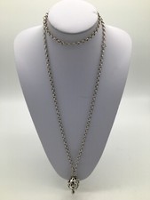 Halskette Silber mit Anhanger Kugel